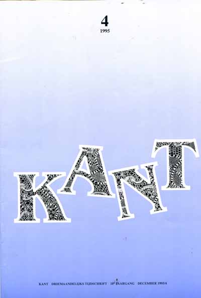 Zeitschrift Kant 4/1995